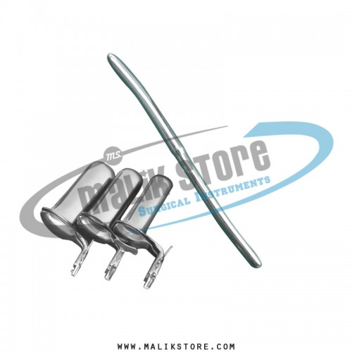  hegar uterine dilator, 9-10, collin 3 pieces